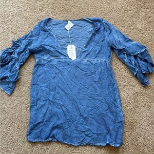 Elan Denim Blue Tunic